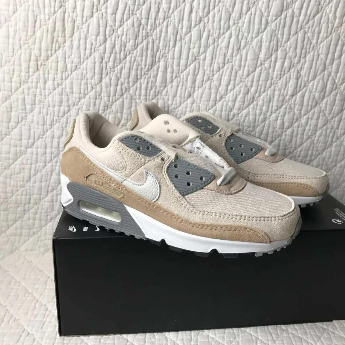Nike shoes - Nike Air Max 90 - Air Max - DA1641-201 - Hemp/Summit-White Sanddrift 7