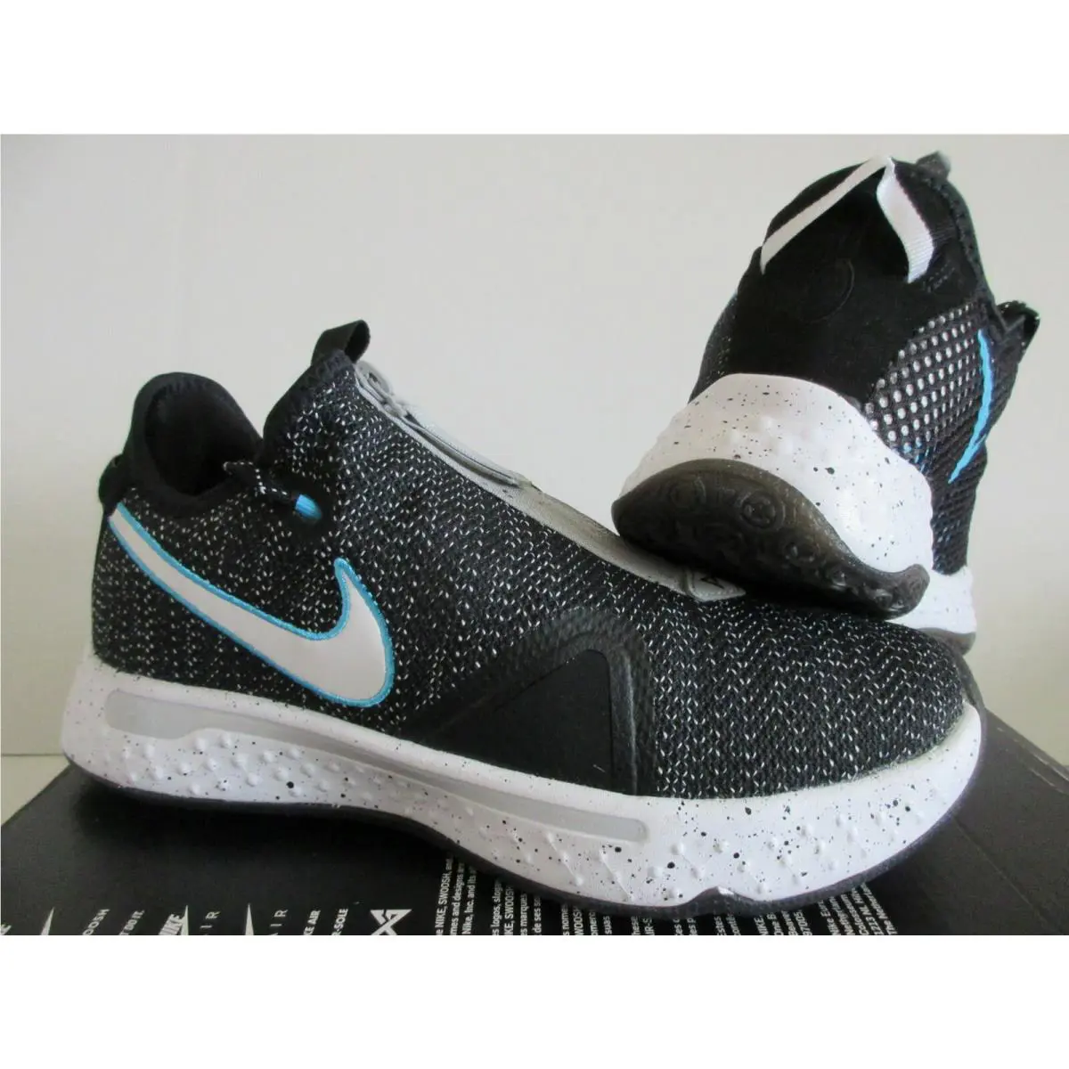 Nike shoes - Nike PG 4 - Black (UPC: 193658484428) 0