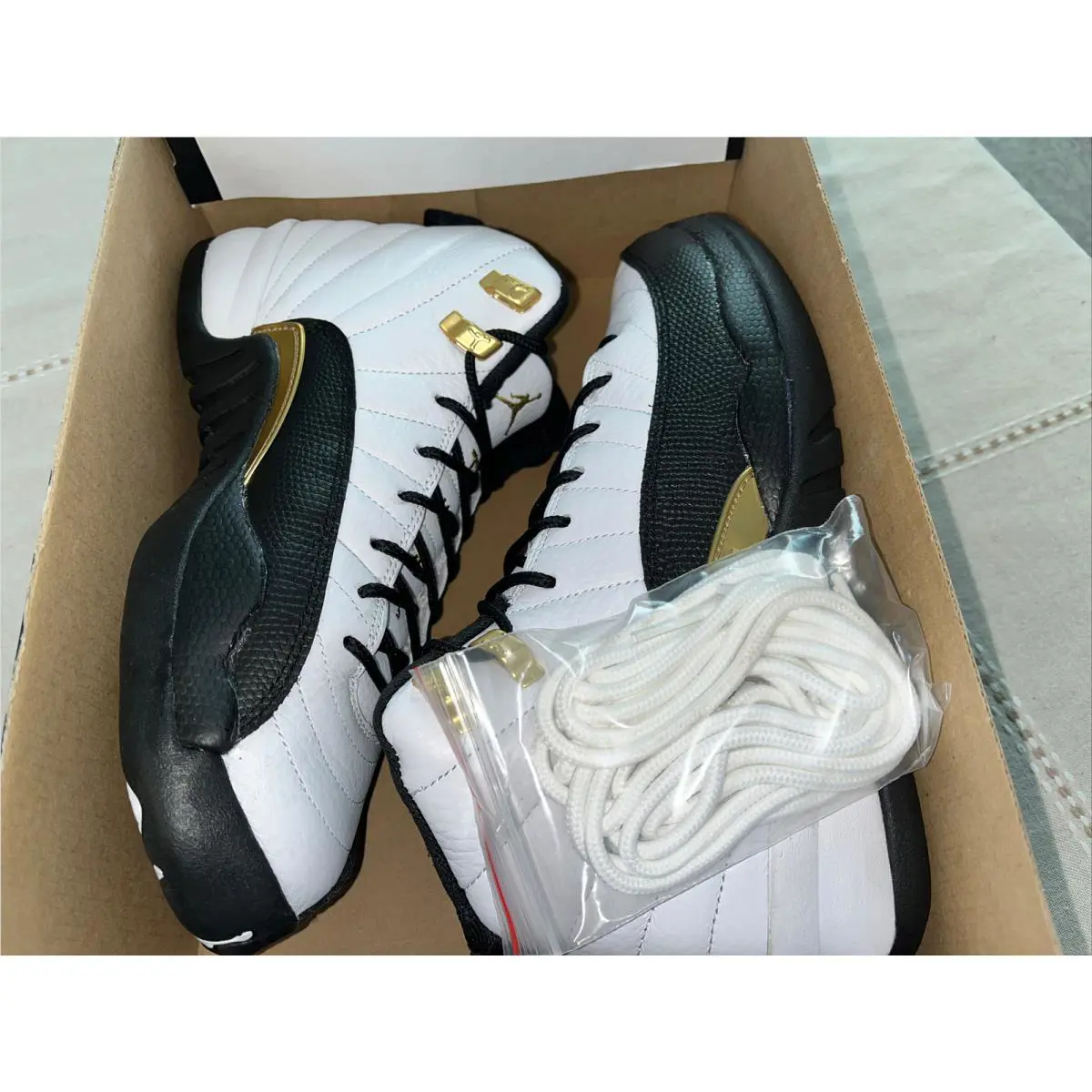 Nike shoes - Air Jordan Retro - Air Retro - 153265 170 - White Metallic Gold Black 14