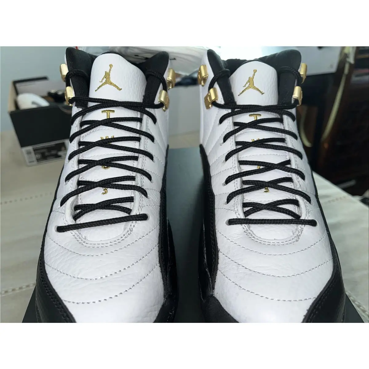Nike shoes - Air Jordan Retro - Air Retro - 153265 170 - White Metallic Gold Black 5