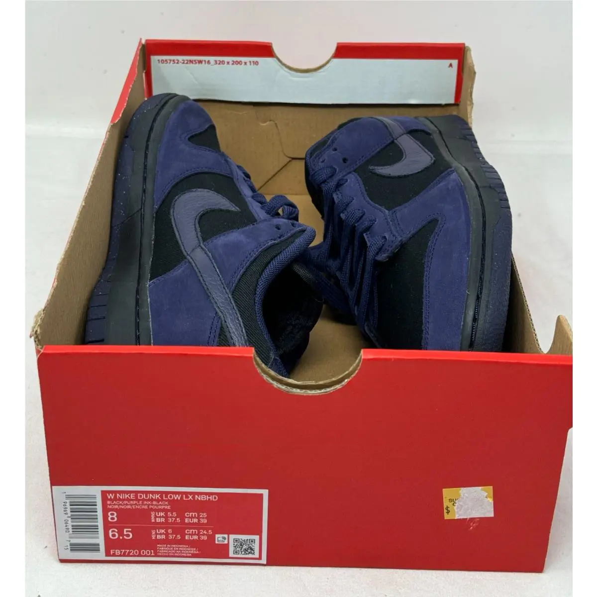 Nike shoes - Nike Dunk Low - Dunk Low - FB7720-001 - Purple (UPC: 196969064907) 3