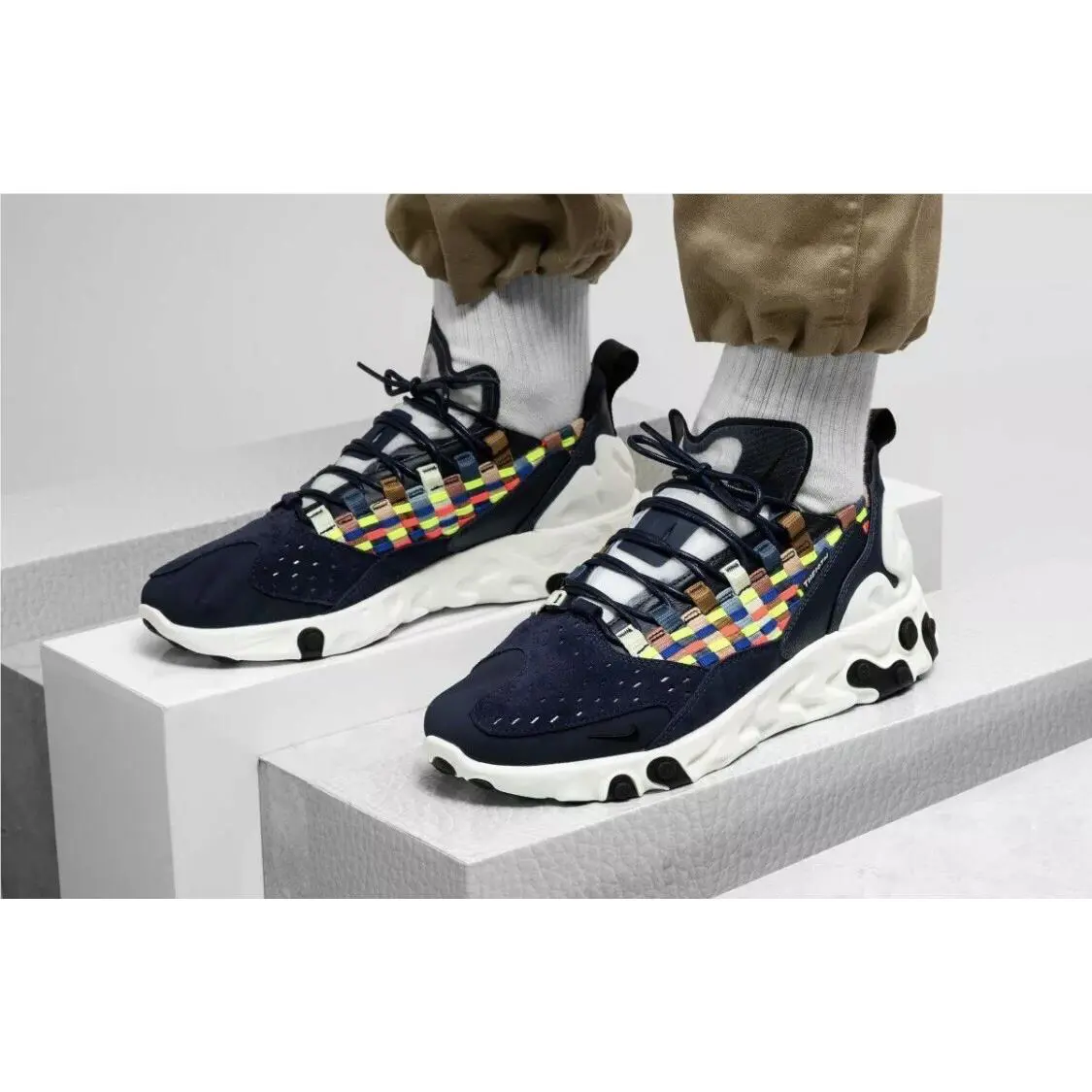 Nike shoes - Nike React Sertu - React Sertu - AT5301 - Multi Black Blue Sail (UPC: 193152123038) 12