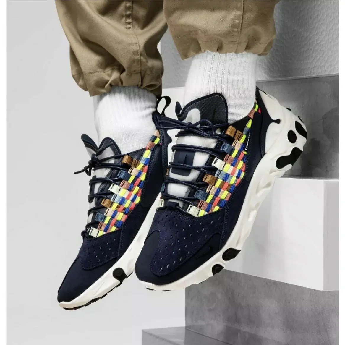 Nike shoes - Nike React Sertu - React Sertu - AT5301 - Multi Black Blue Sail (UPC: 193152123038) 1