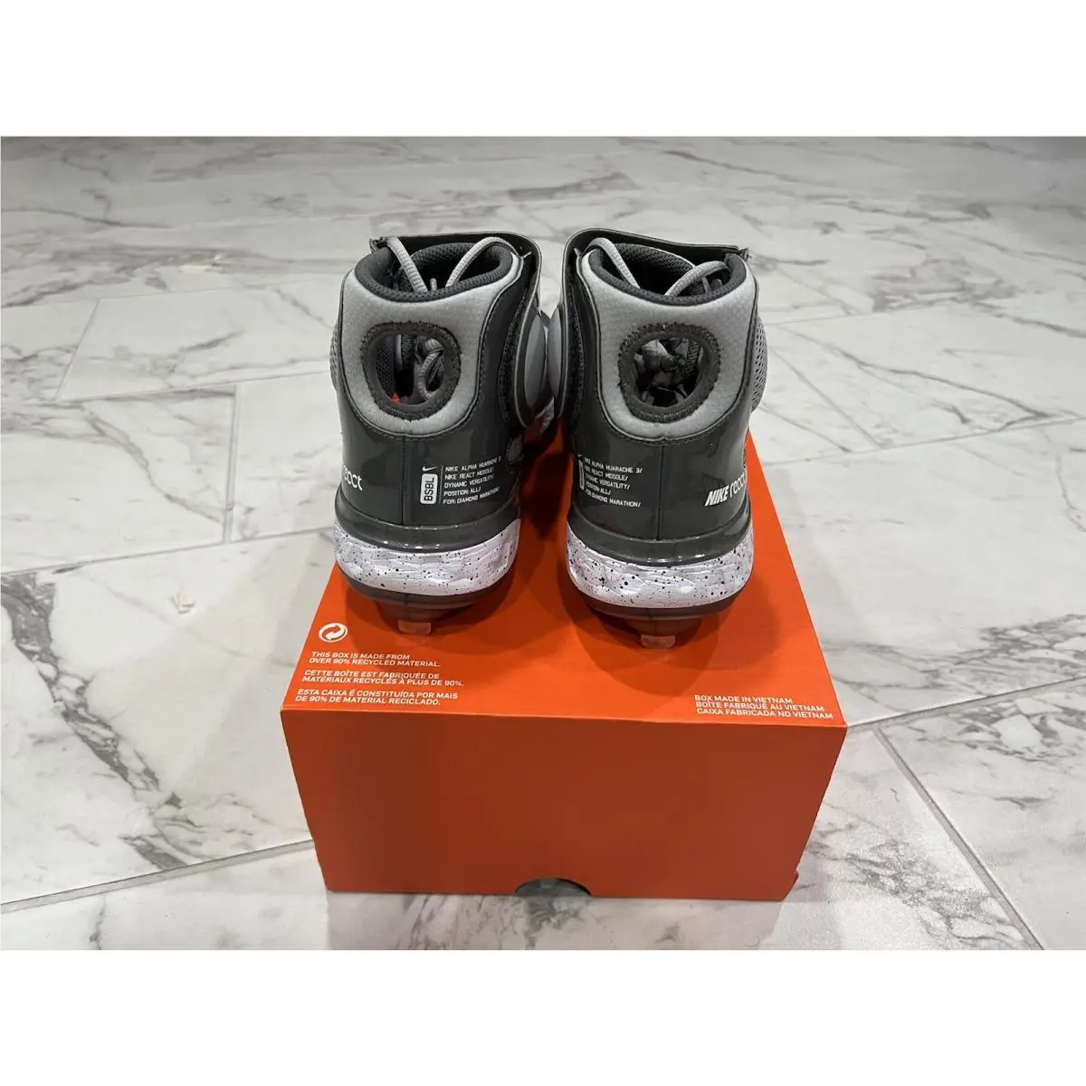 Nike shoes - Nike Alpha Huarache - Alpha Huarache - CK0745-010 - Gray 6