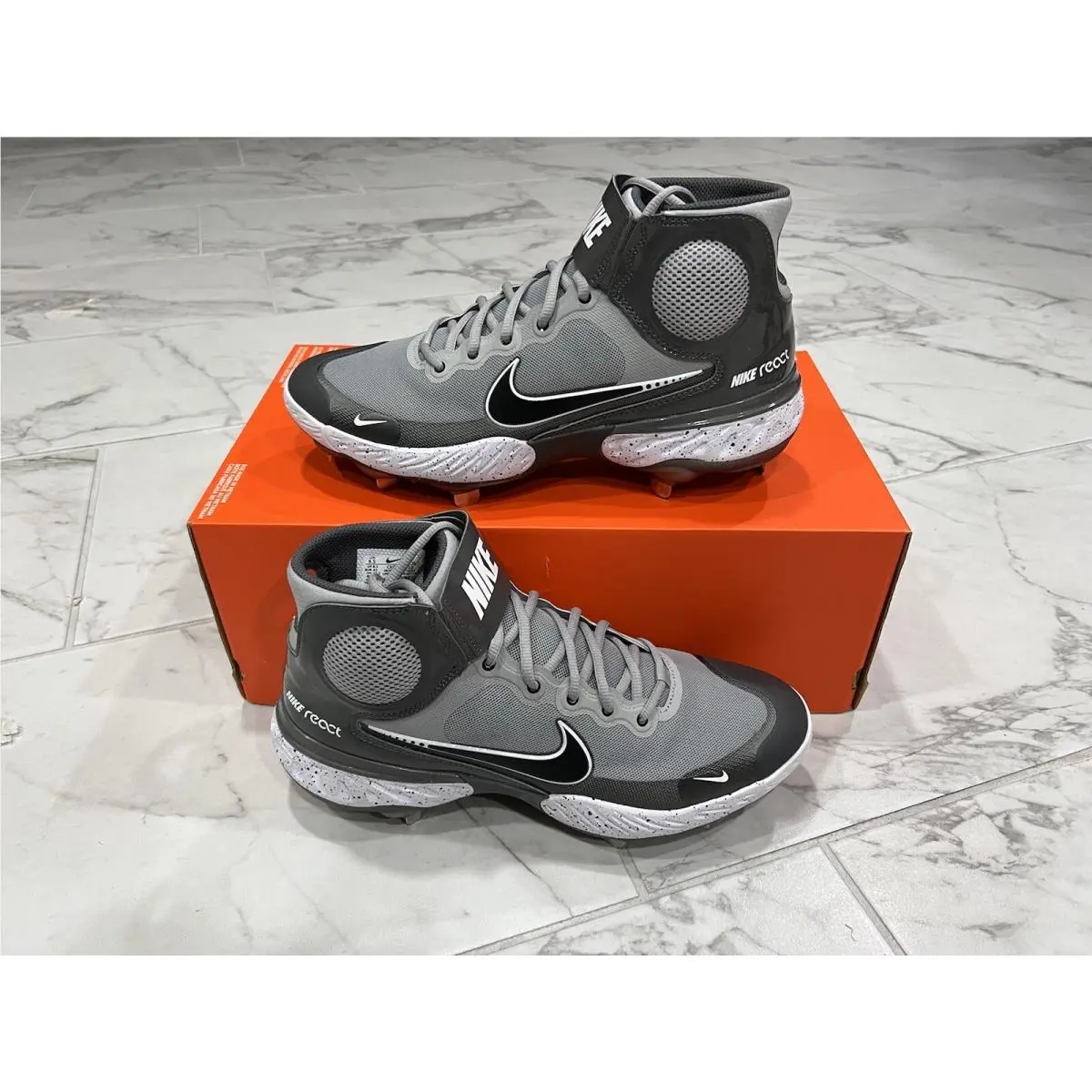 Nike shoes - Nike Alpha Huarache - Alpha Huarache - CK0745-010 - Gray 3