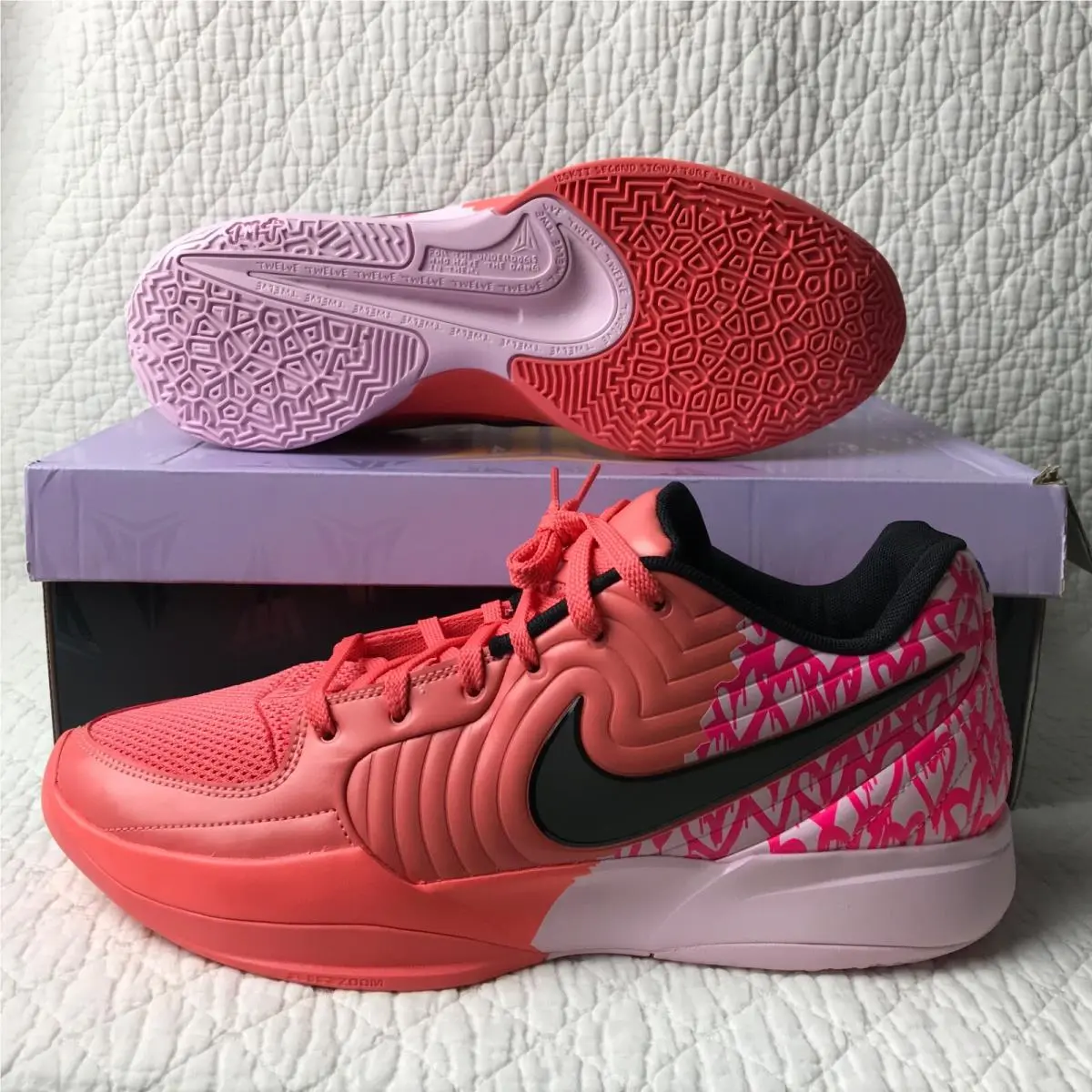 Nike shoes - Nike Ja 2 - IB5842-800 - Red 2