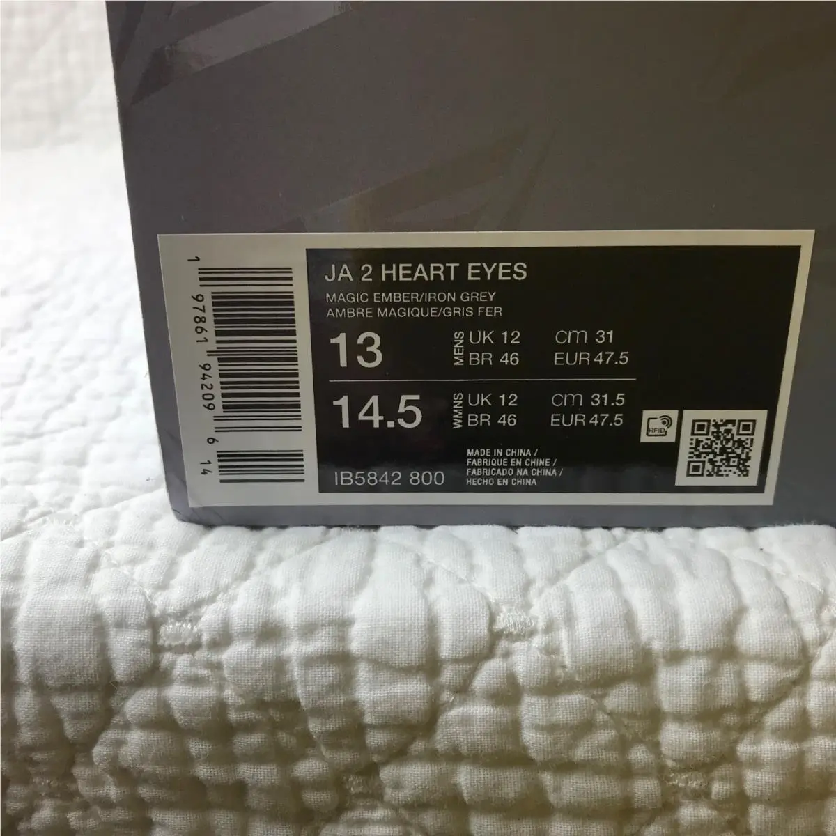 Nike shoes - Nike Ja 2 - IB5842-800 - Red 10