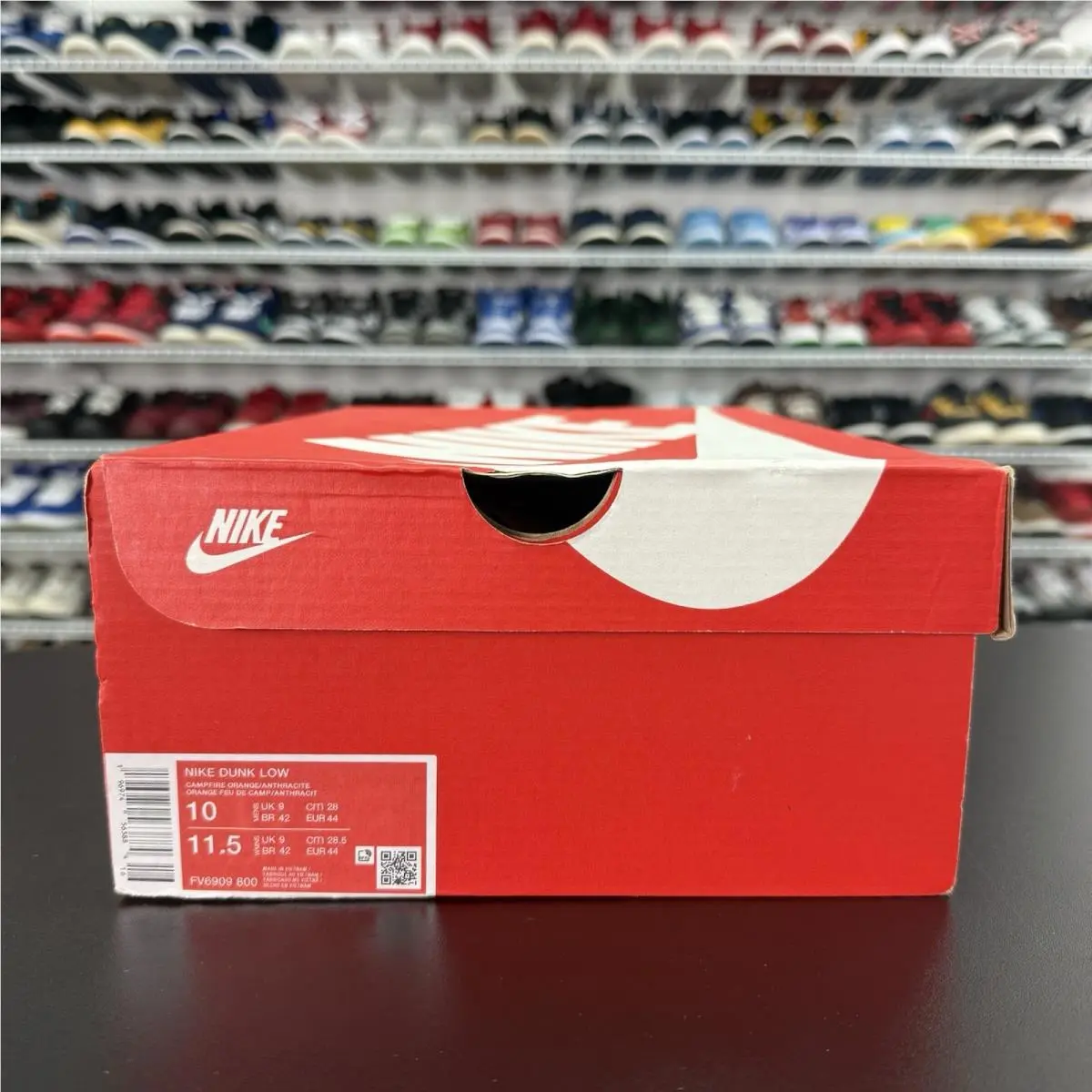 Nike shoes - Nike Dunk - Dunk - FV6909-800 - Orange, Manufacturer: Campfire Orange/Summit White/Anthracite 6