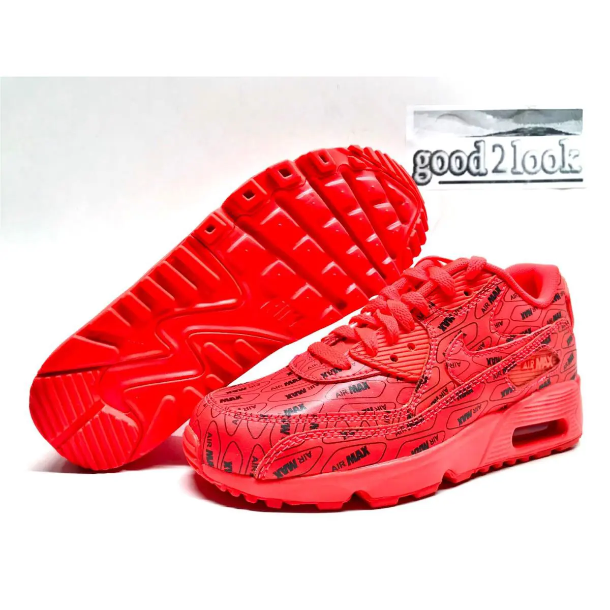 Nike shoes - Nike Air Max 90 SE - Red (UPC: 823229123219) 0