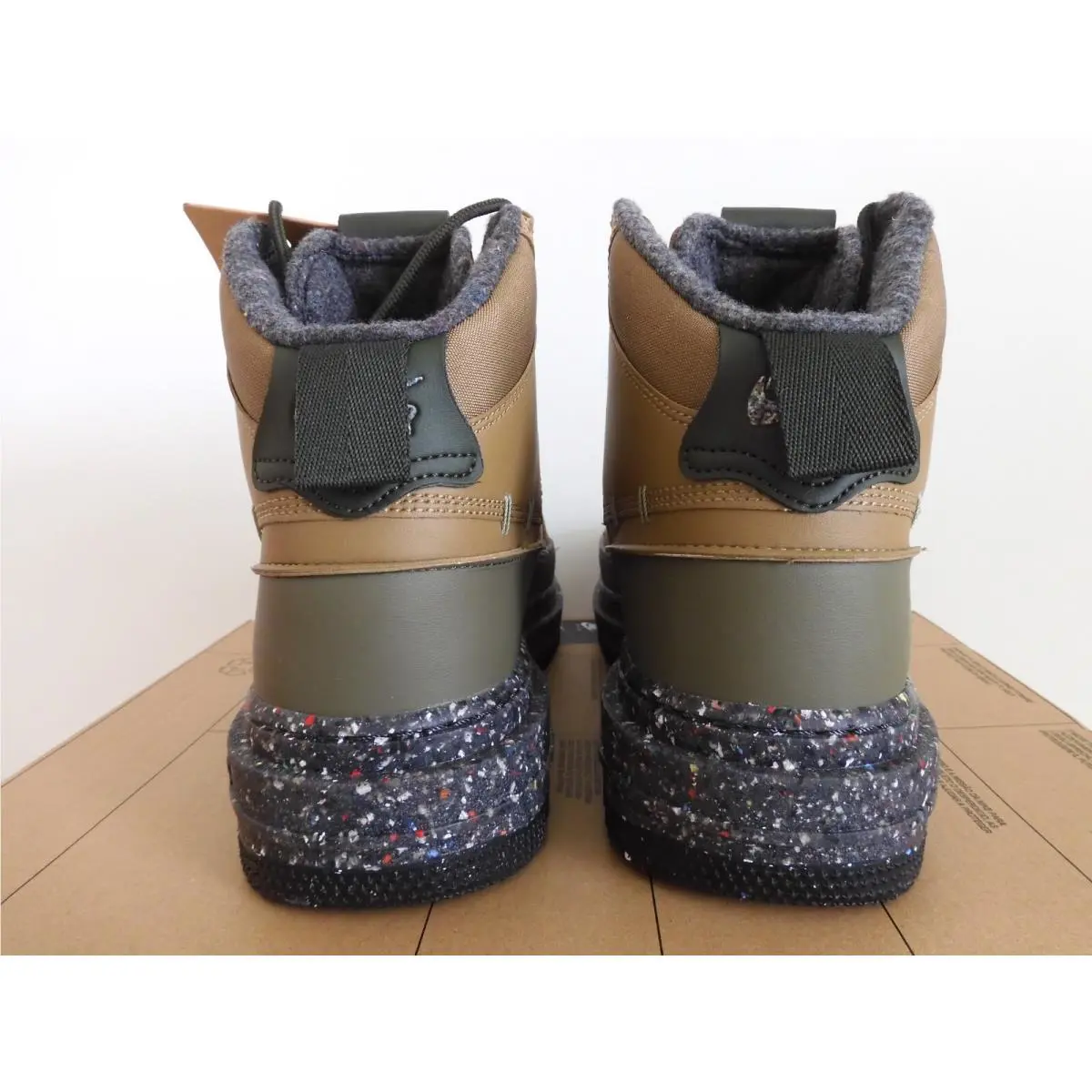 Nike shoes - Nike Air Force 1 - Air Force - Brown (UPC: 195242670941) 2