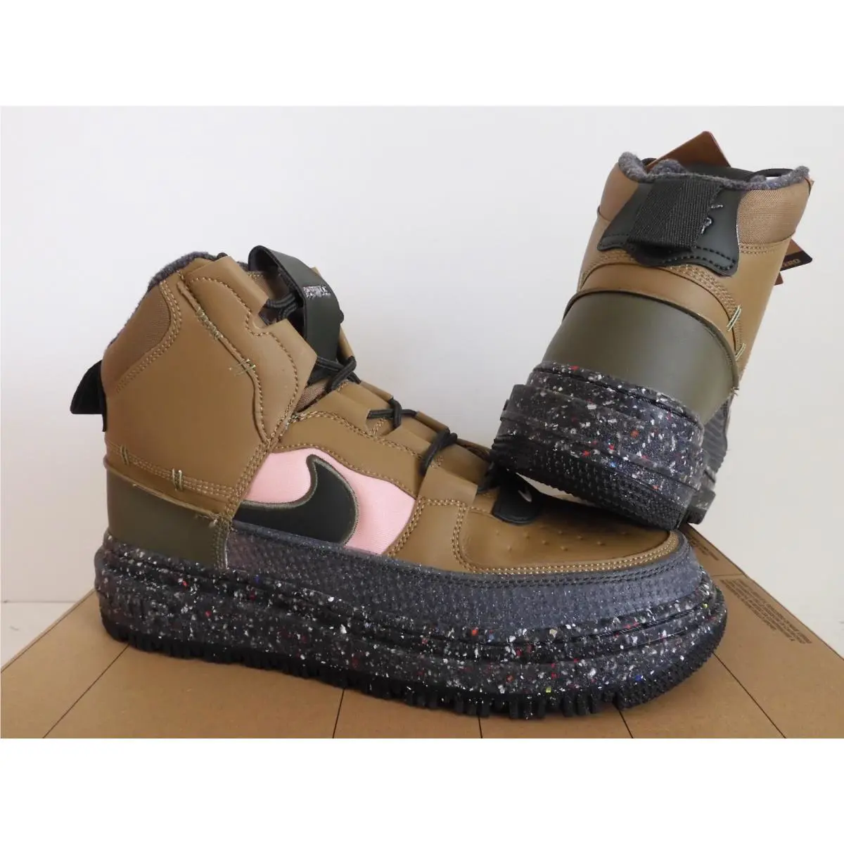 Nike shoes - Nike Air Force 1 - Air Force - Brown (UPC: 195242670941) 0