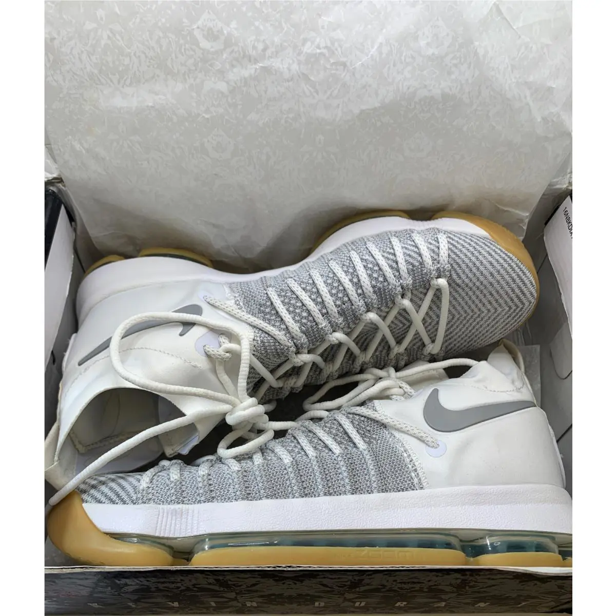 Nike shoes - Nike KD9 Elite - Elite - 878637-001 - White (UPC: 6934917025501) 10