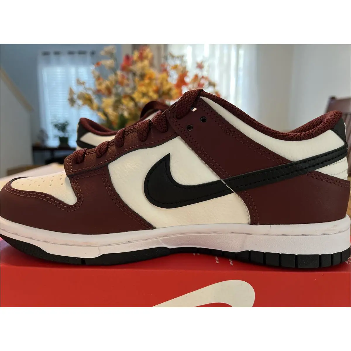 Nike shoes - Nike Dunk Low - Dunk Low - FZ4352 600 - Dark Team Red Black 0