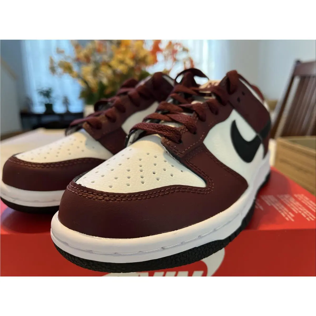 Nike shoes - Nike Dunk Low - Dunk Low - FZ4352 600 - Dark Team Red Black 3