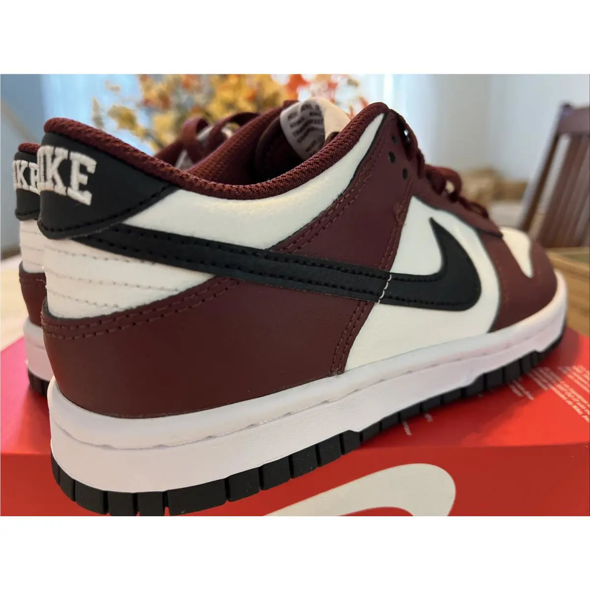 Nike shoes - Nike Dunk Low - Dunk Low - FZ4352 600 - Dark Team Red Black 6