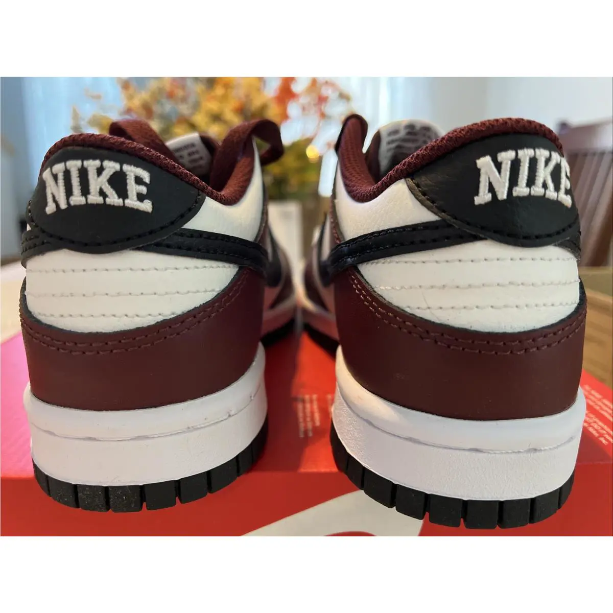 Nike shoes - Nike Dunk Low - Dunk Low - FZ4352 600 - Dark Team Red Black 7