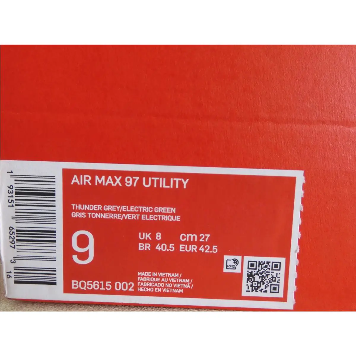 Nike shoes - Nike Air Max 97 - Air Max - BQ5615-002 - Gray (UPC: 193151652973) 3