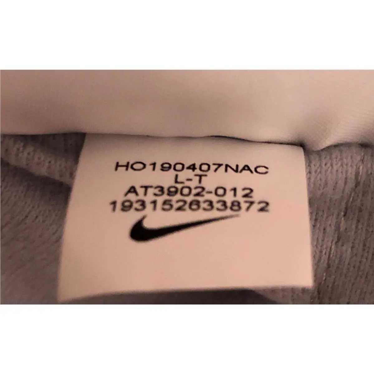 Nike clothing - Gray (UPC: 0193152633872) 8