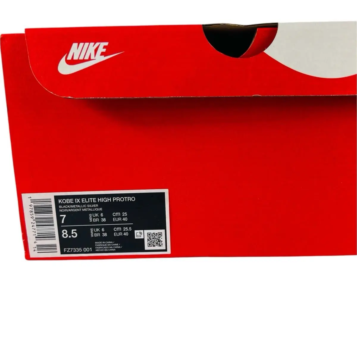 Nike shoes - Nike Kobe 9 Elite - Kobe Elite - FZ7335-001 - Black 4