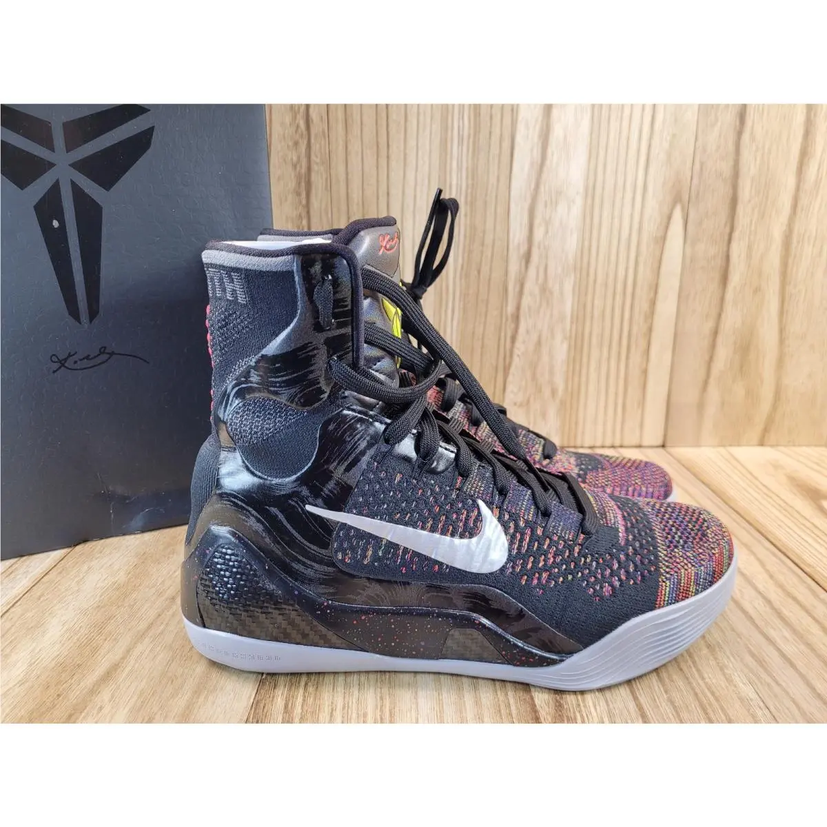Nike Kobe 9 Elite Protro Masterpiece Black FZ7335-001 Size 8 - Black