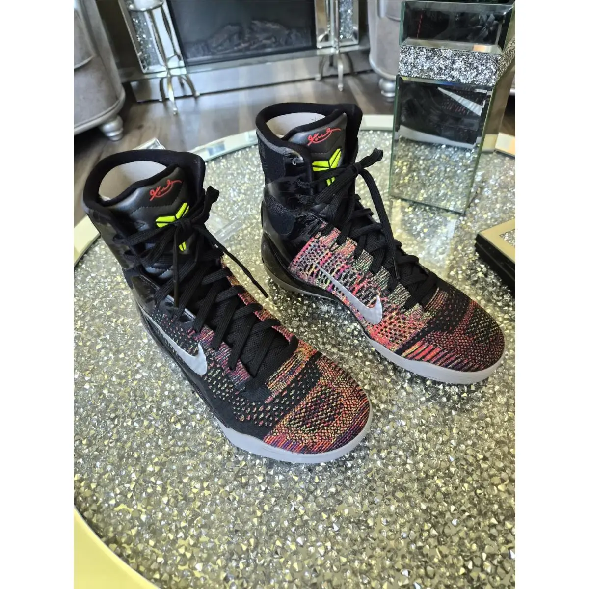 Nike Kobe 9 Elite High Protro Men`s 8.5 /women`s 10 - Black