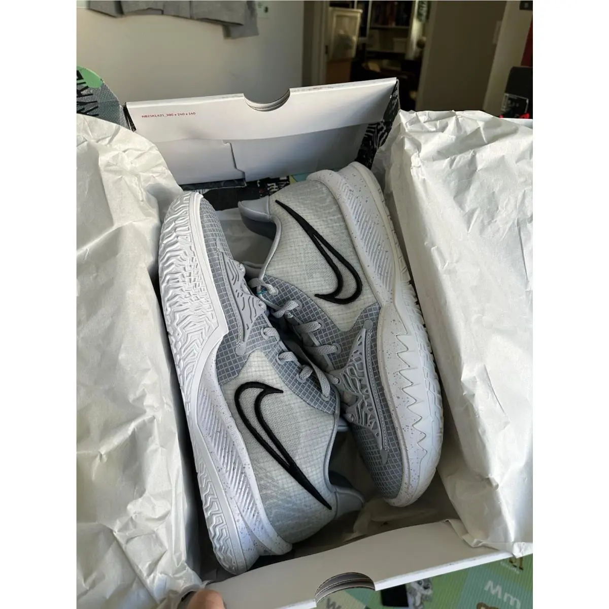 Nike shoes - Nike Kyrie Low 4 - Kyrie Low - DM5041-003 - Gray (UPC: 0195239296215) 8