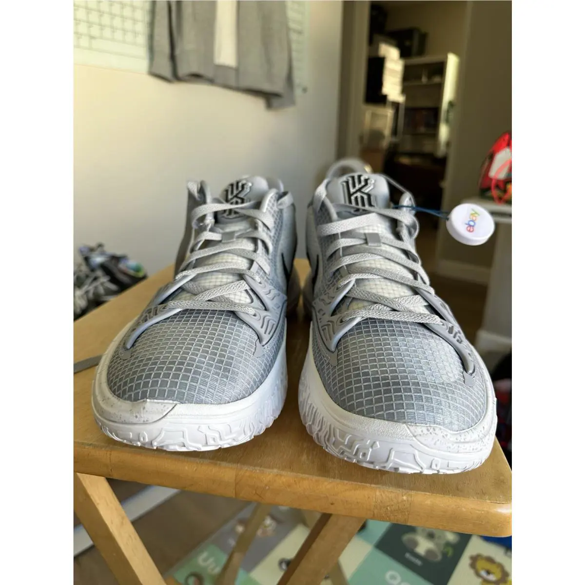 Nike shoes - Nike Kyrie Low 4 - Kyrie Low - DM5041-003 - Gray (UPC: 0195239296215) 1
