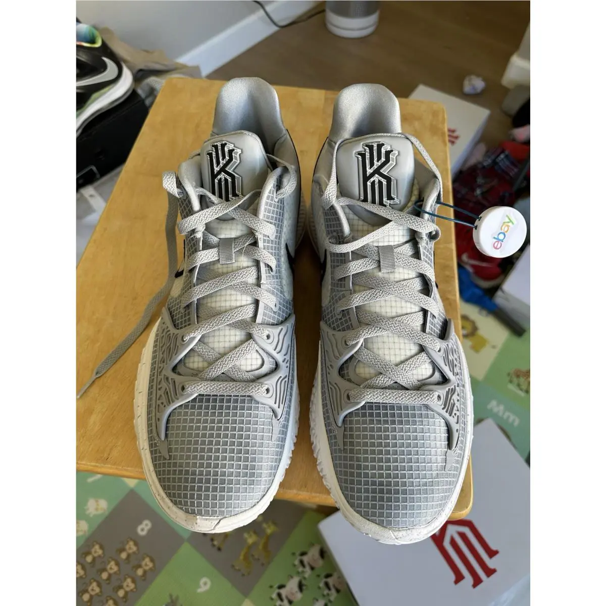 Nike shoes - Nike Kyrie Low 4 - Kyrie Low - DM5041-003 - Gray (UPC: 0195239296215) 2