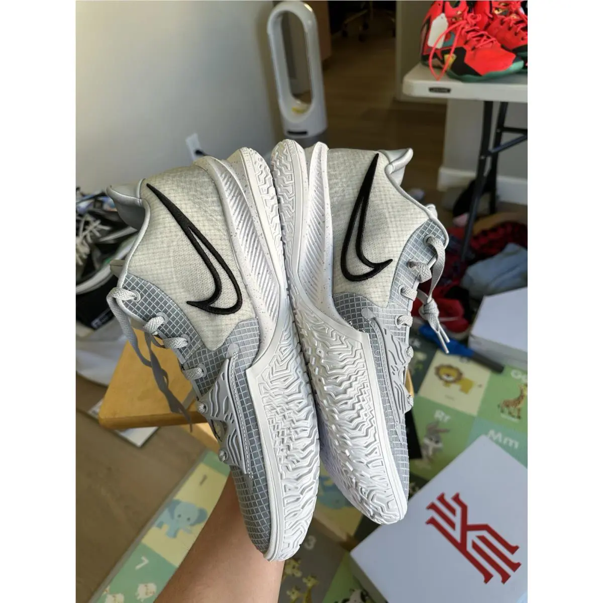 Nike shoes - Nike Kyrie Low 4 - Kyrie Low - DM5041-003 - Gray (UPC: 0195239296215) 5