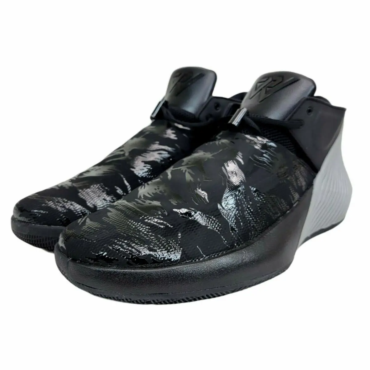 Nike shoes - Jordan Why Not ZER0.1 Low TB - AQ9682-001 - Black, Manufacturer: Black/Black - Metallic Silver 2