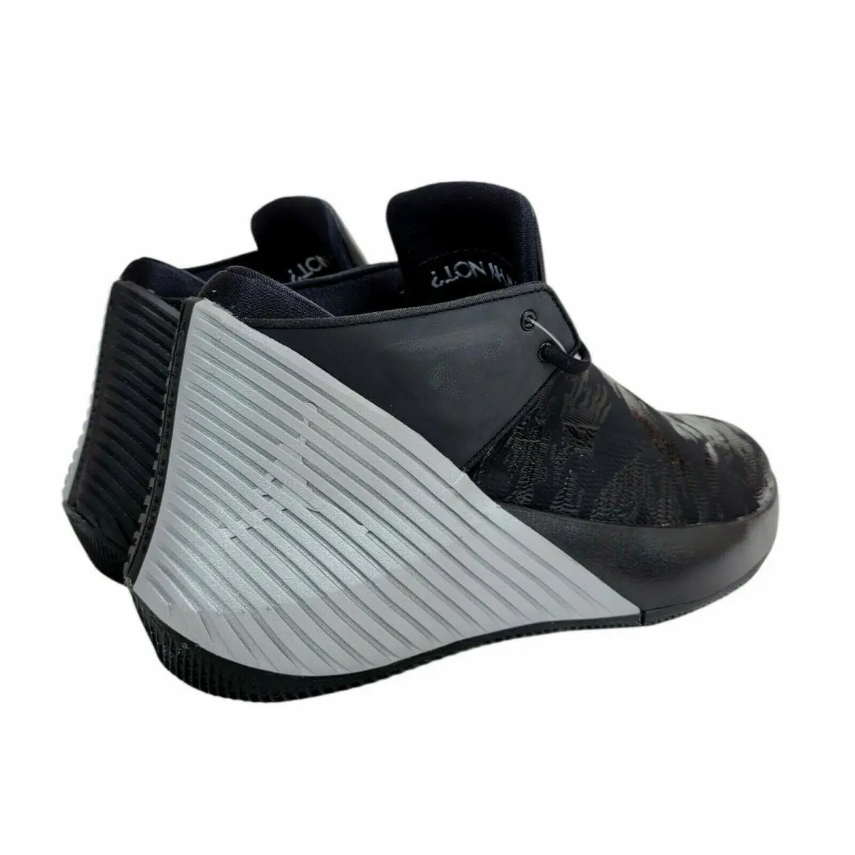 Nike shoes - Jordan Why Not ZER0.1 Low TB - AQ9682-001 - Black, Manufacturer: Black/Black - Metallic Silver 5