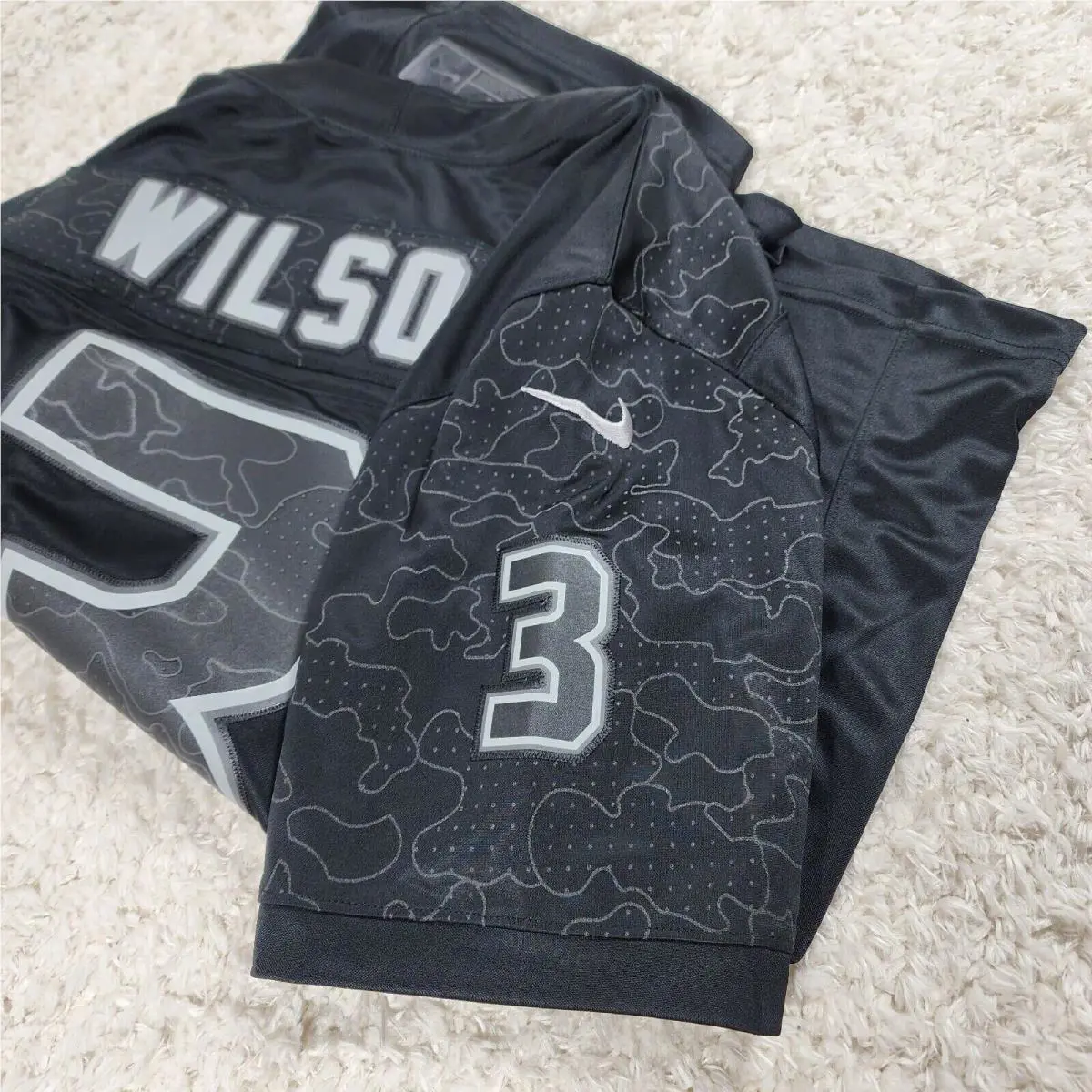 Nike clothing - Nike Russell Wilson - Russell Wilson - Black (UPC: 196228654962) 10
