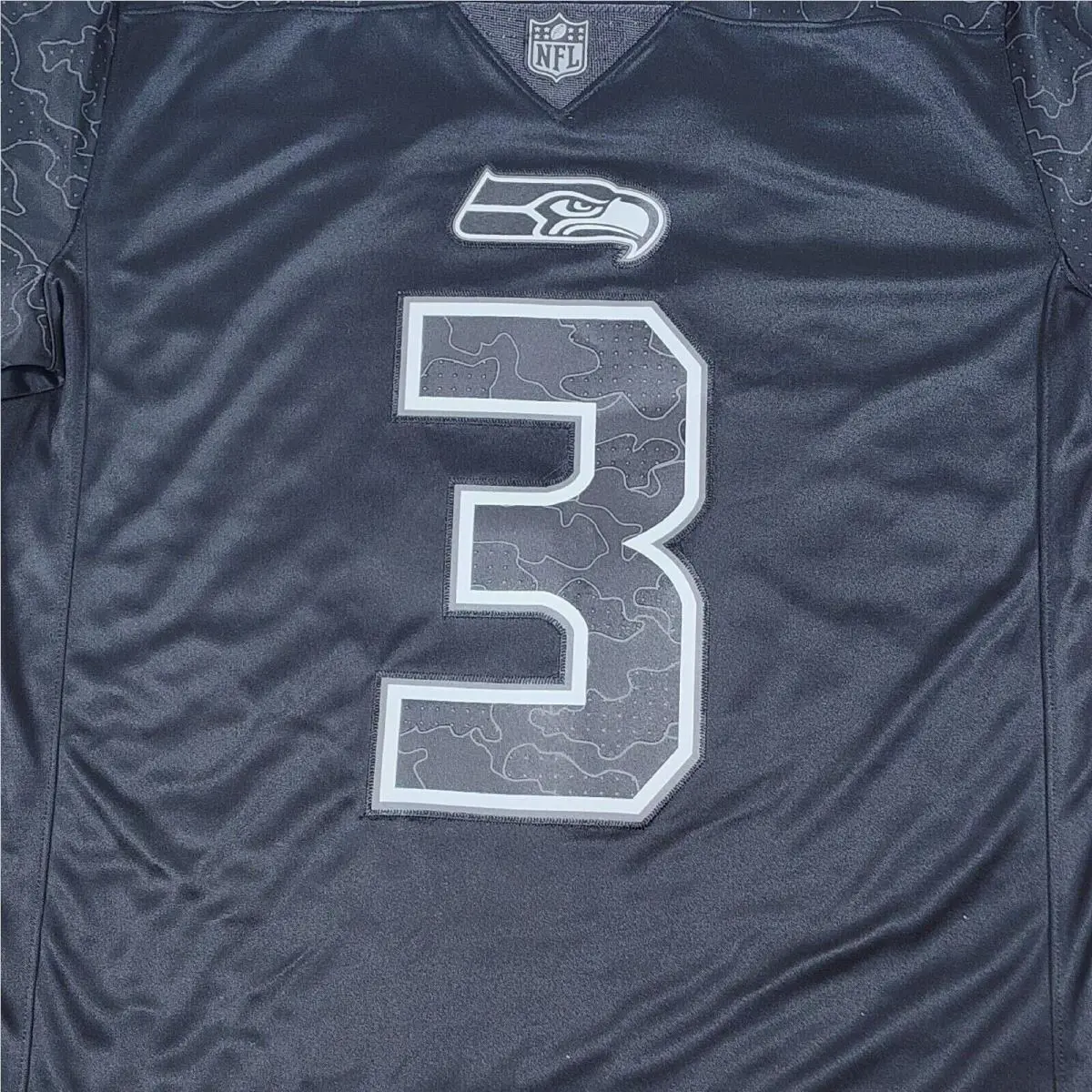Nike clothing - Nike Russell Wilson - Russell Wilson - Black (UPC: 196228654962) 3