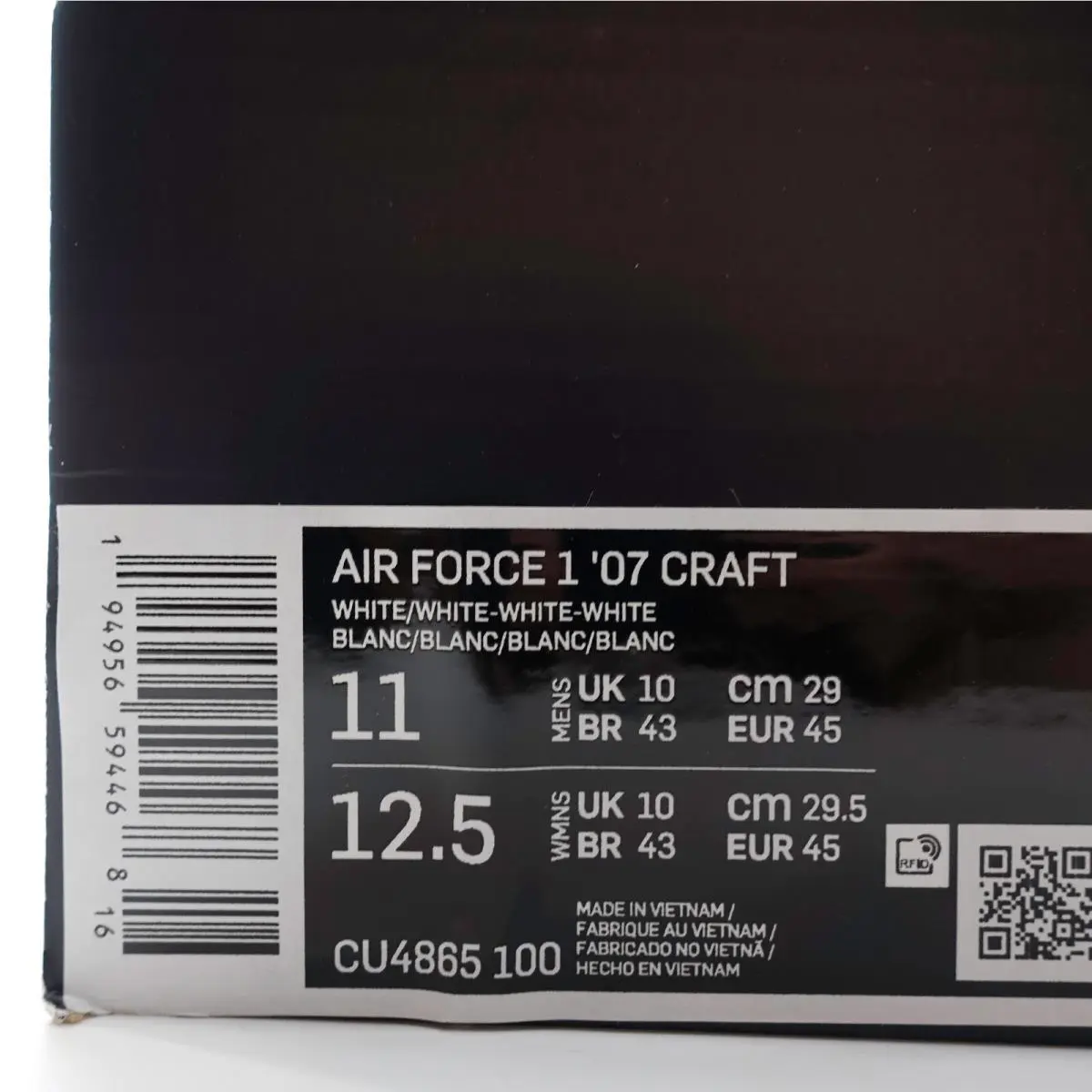 Nike shoes - Nike Air Force 1 - Air Force - CU4865-100 - White 10