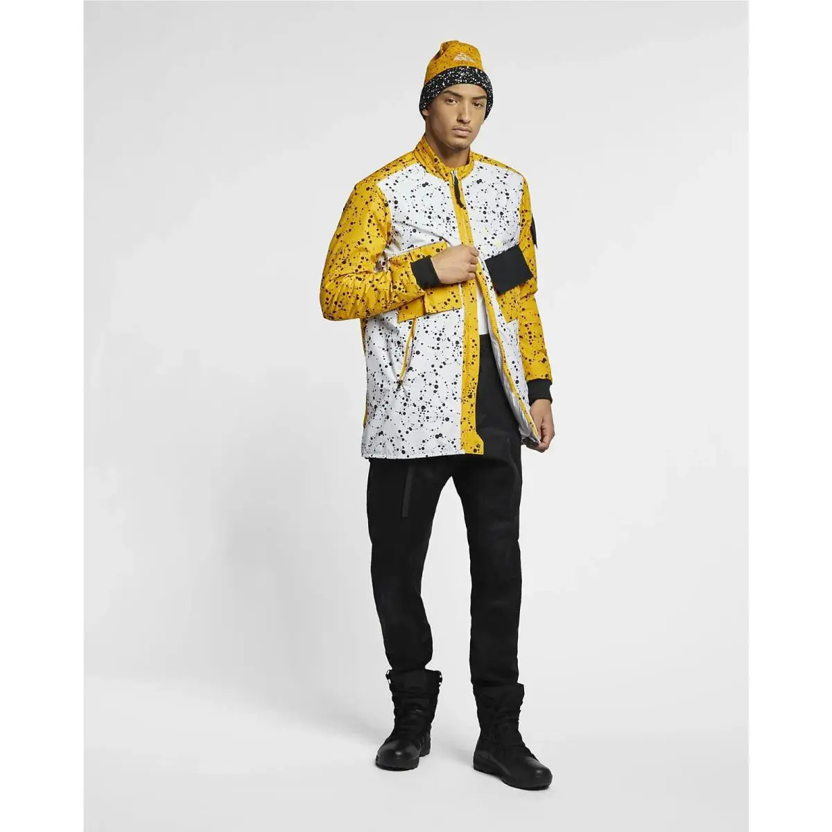 Nike clothing - Nike ACG Insulated Jacket - ACG Insulated Jacket - White/Yellow-Black (UPC: 884776903464) 10