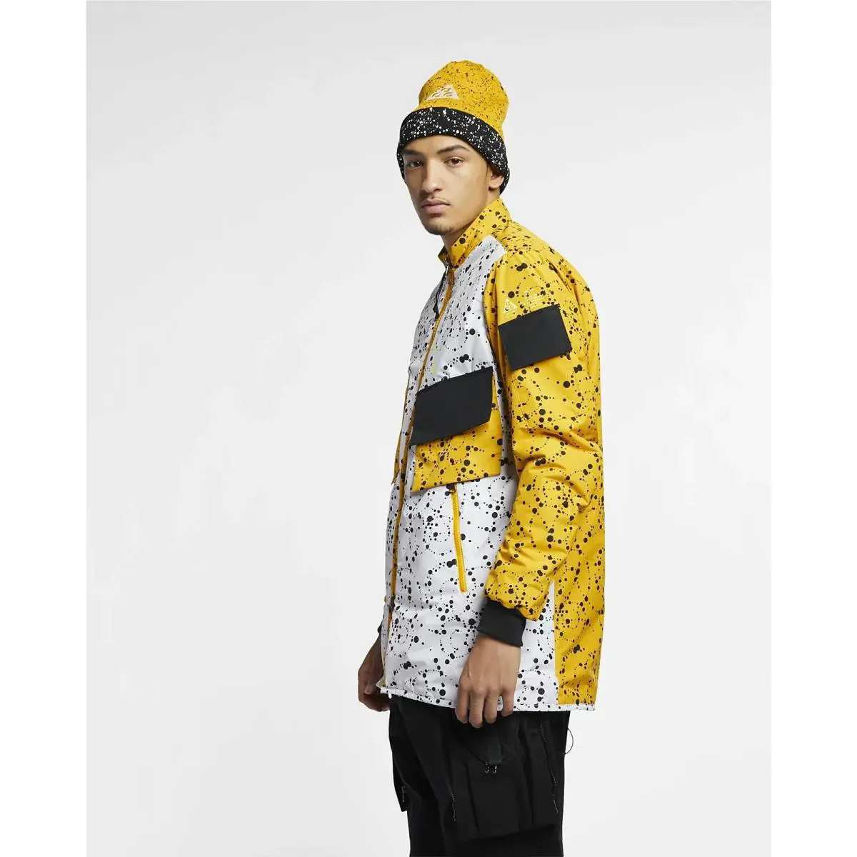 Nike clothing - Nike ACG Insulated Jacket - ACG Insulated Jacket - White/Yellow-Black (UPC: 884776903464) 11
