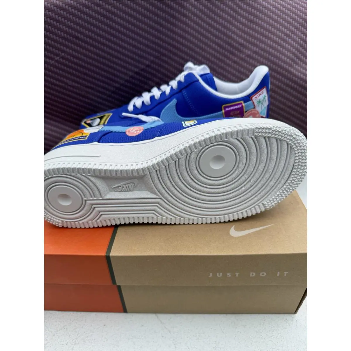Nike shoes - Nike Air Force 1 - Air Force - DX2304-400 - Blue 9