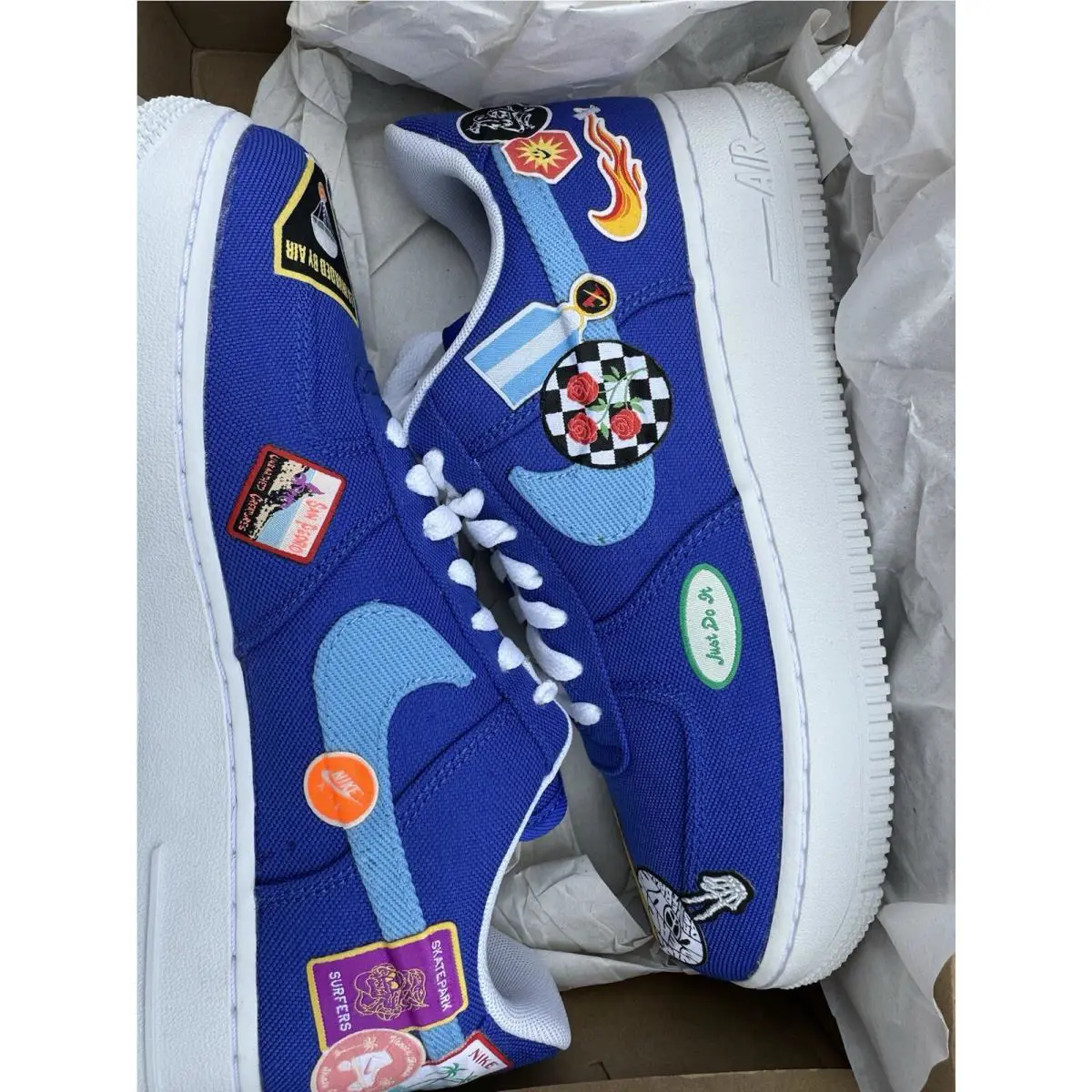 Nike shoes - Nike Air Force 1 - Air Force - DX2304-400 - Blue 2