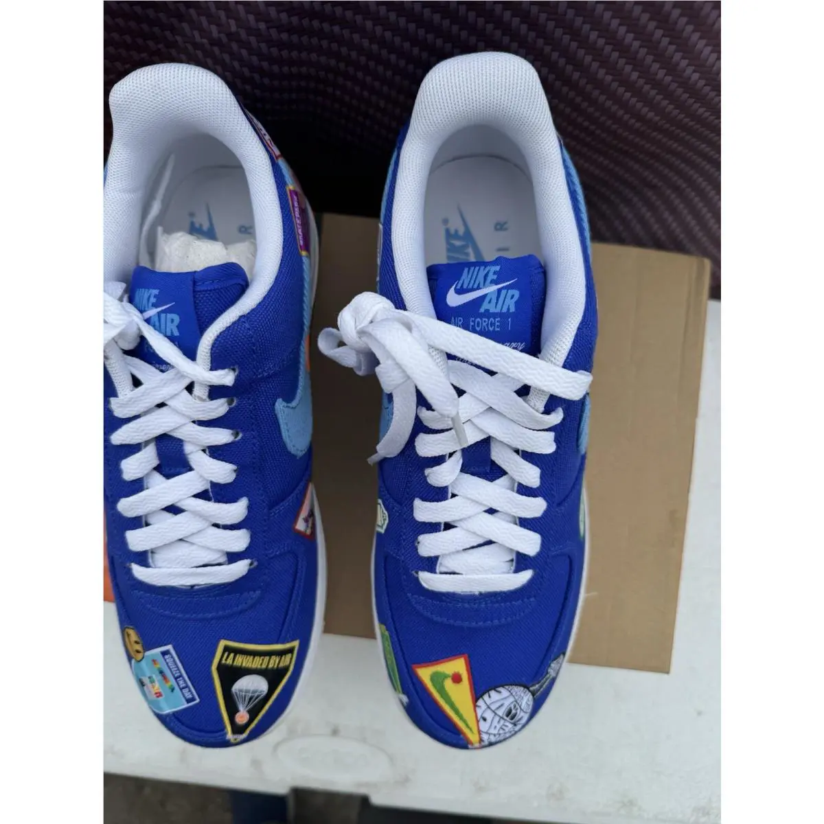 Nike shoes - Nike Air Force 1 - Air Force - DX2304-400 - Blue 4