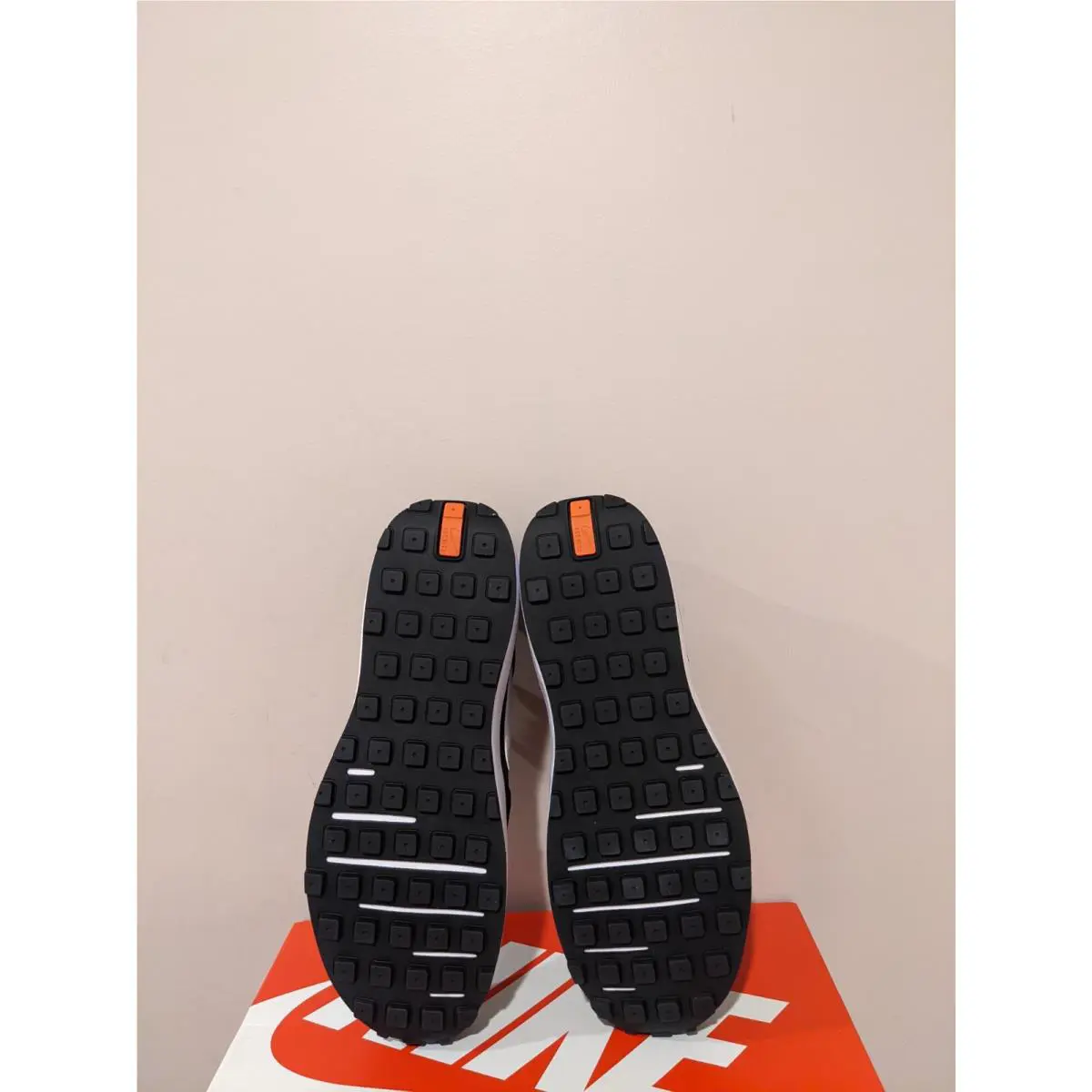 Nike shoes - Nike Waffle One - Waffle One - Blacl/White Orange 3