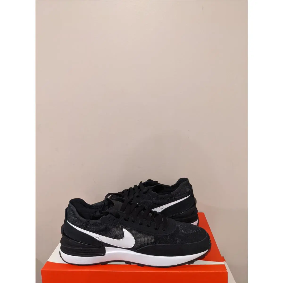 Nike shoes - Nike Waffle One - Waffle One - Blacl/White Orange 0