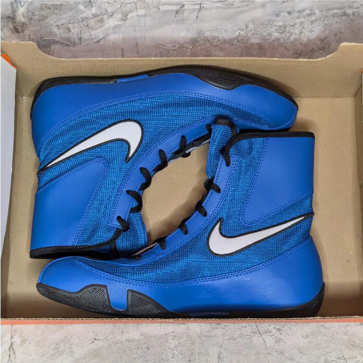 Nike shoes - Nike Machomai - Machomai - 321819-410 - Blue, Manufacturer: Team Royal/White-Black (UPC: 193152396272) 8