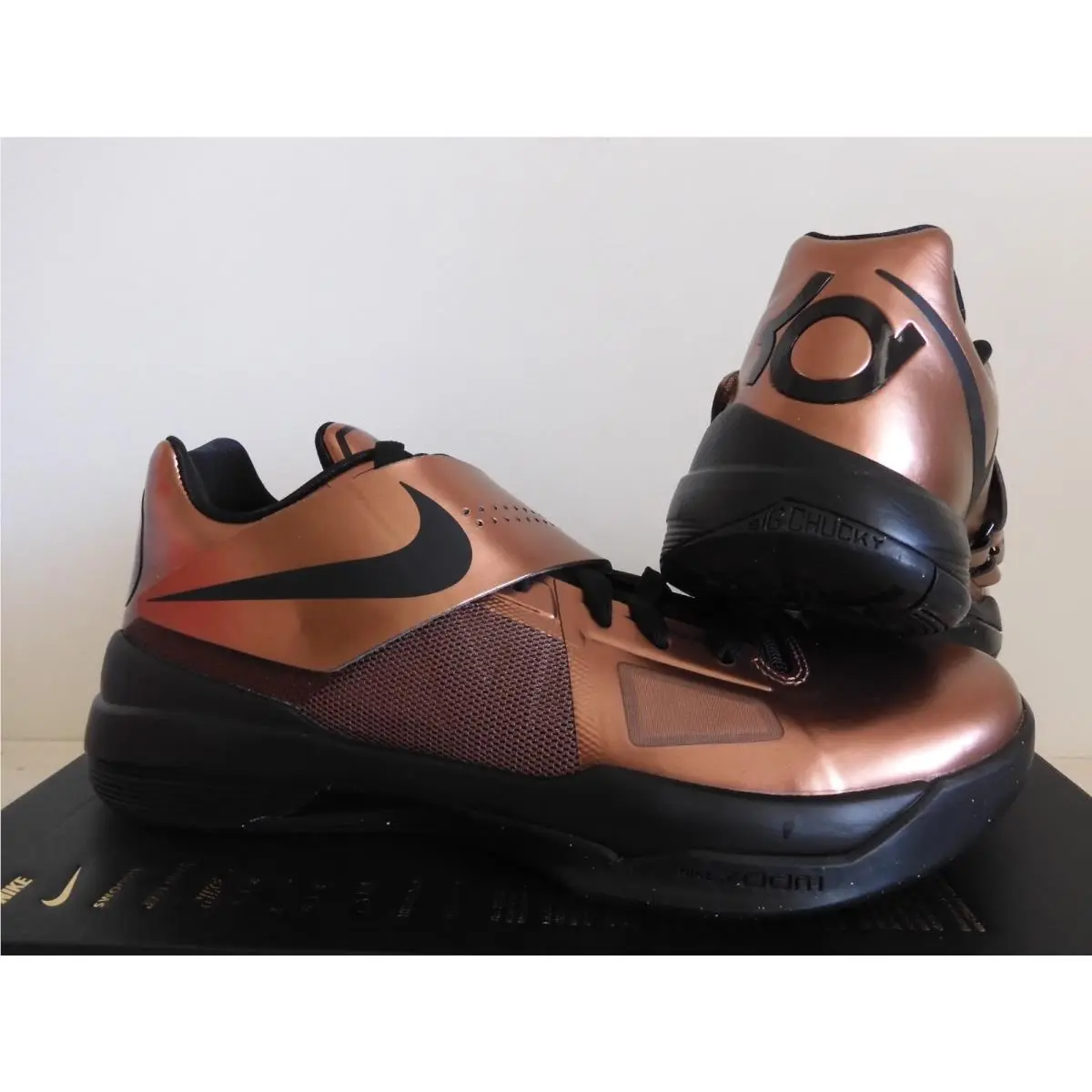 Nike shoes - Nike KD 4 - FZ5913-800 - Brown 0