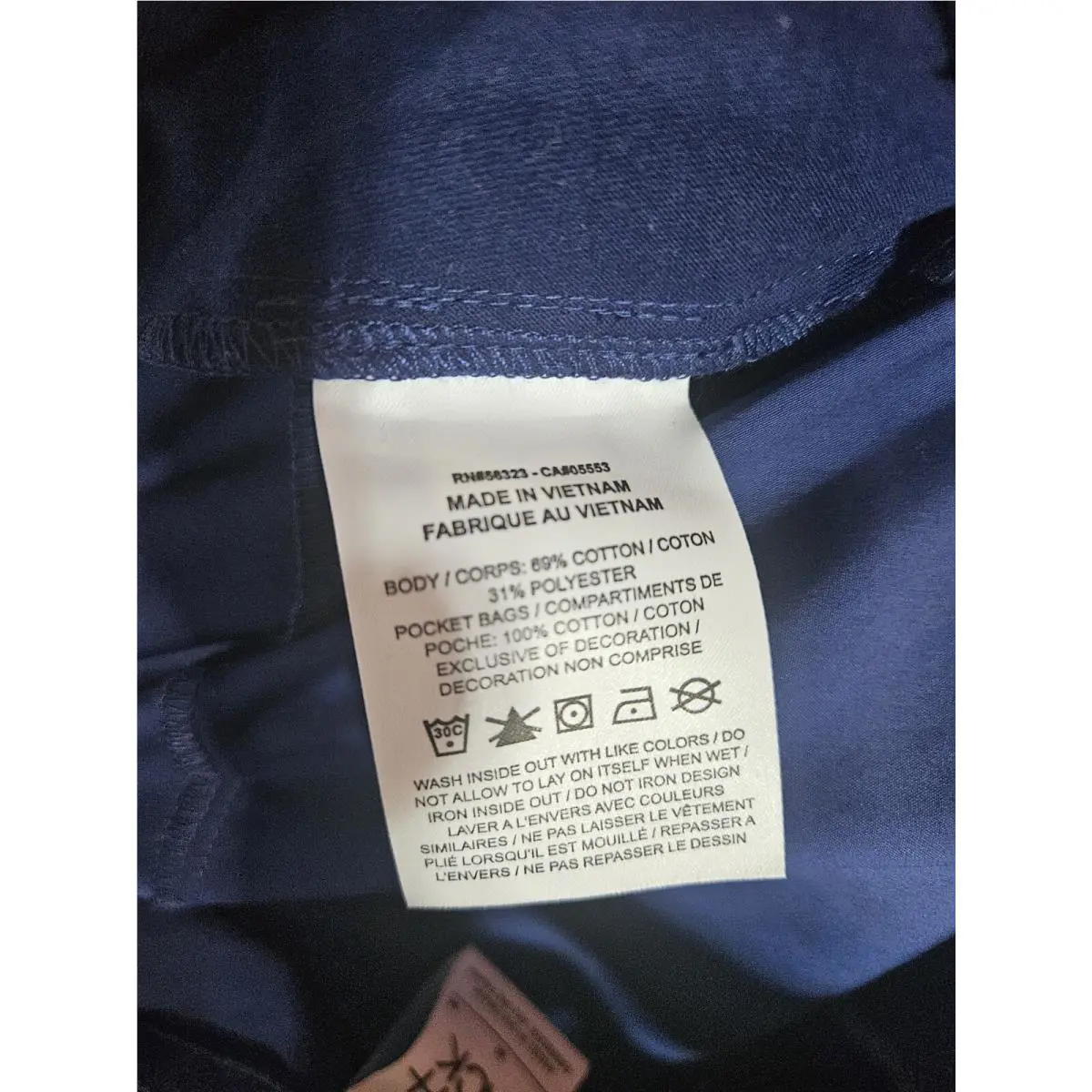 Nike clothing - Nike Sportswear Essentials Woven Unlined Utility Pants - Blue (UPC: 0197596656718) 11
