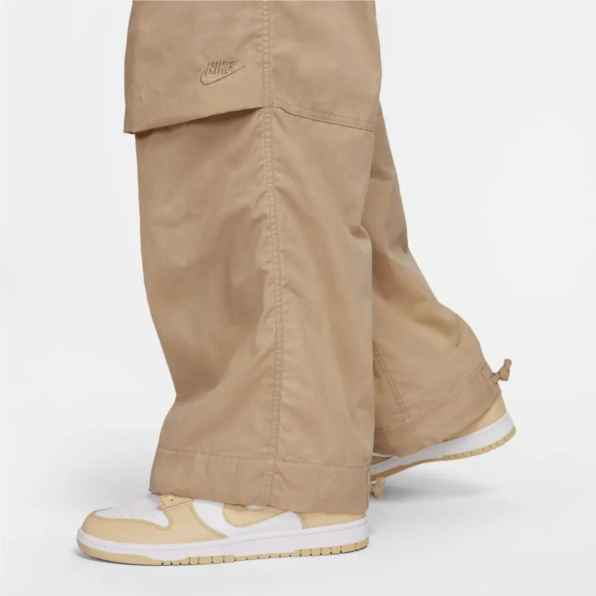 Nike clothing - Nike Sportswear Tech Pack Waxed Canvas Cargo Pants - FN2614-247 - Khaki (UPC: 196977207624) 3