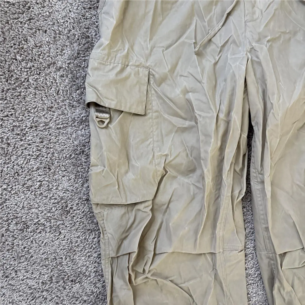 Nike clothing - Nike Sportswear Tech Pack Waxed Canvas Cargo Pants - FN2614-247 - Khaki (UPC: 196977207624) 1