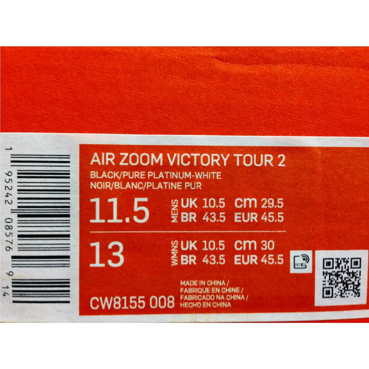 Nike shoes - Nike Air Zoom Victory - Air Zoom Victory - CW8155-008 - Black (UPC: 195242085769) 3