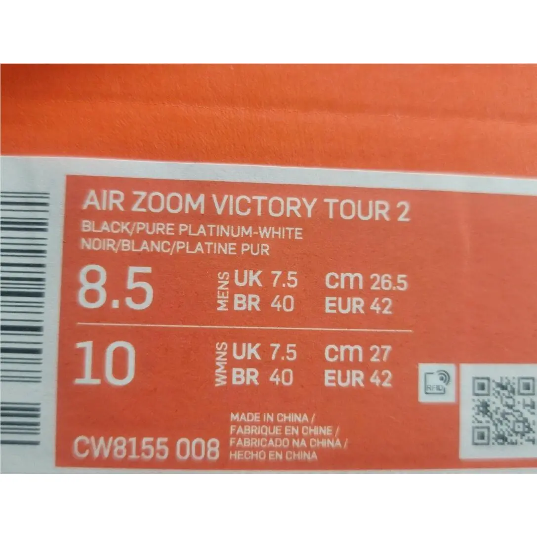 Nike shoes - Air Zoom Victory Tour 2 - CW8155-008 - Black 5