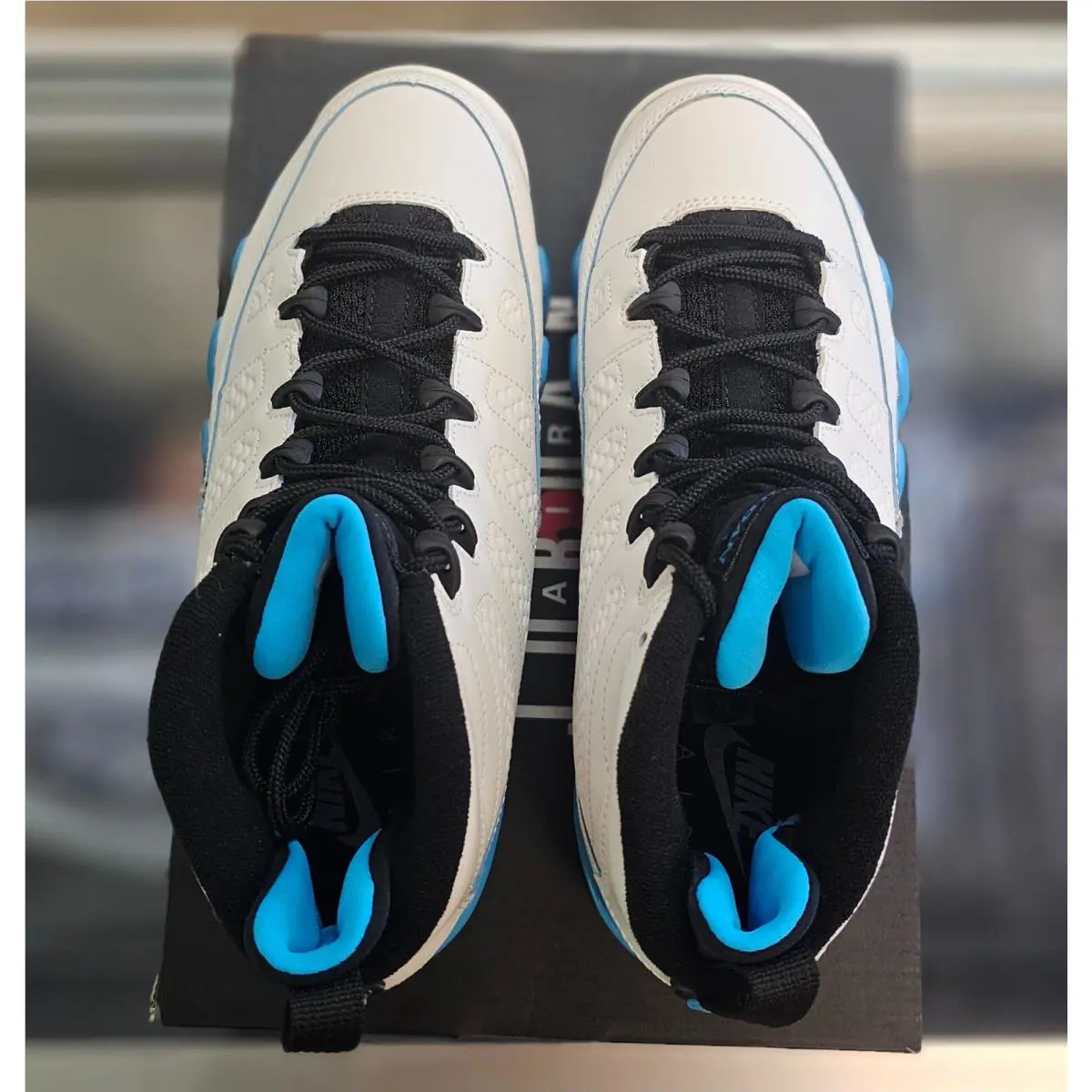 Nike shoes - Air Jordan 9 - Air - White (UPC: 00196975656233) 1