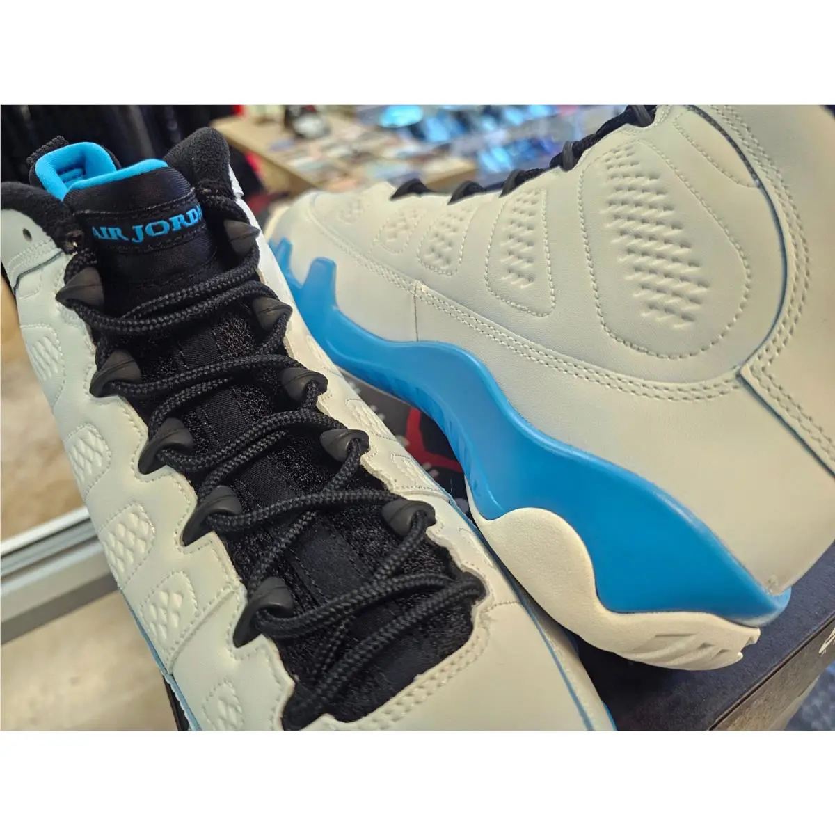 Nike shoes - Air Jordan 9 - Air - White (UPC: 00196975656233) 2